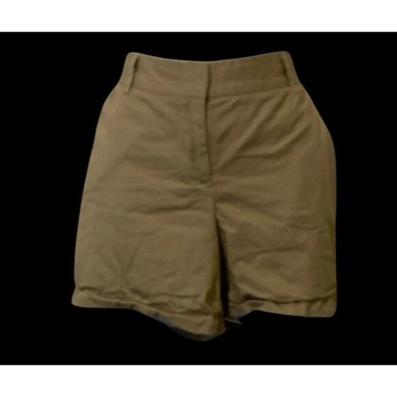 J. Crew Womens Chino Broken In Cotton Shorts Size 10 Beige Pockets - Picture 3 of 8